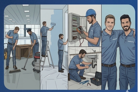 Remise en état des locaux